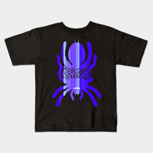 Tarantula Silhouette V102 (Vertical) Kids T-Shirt